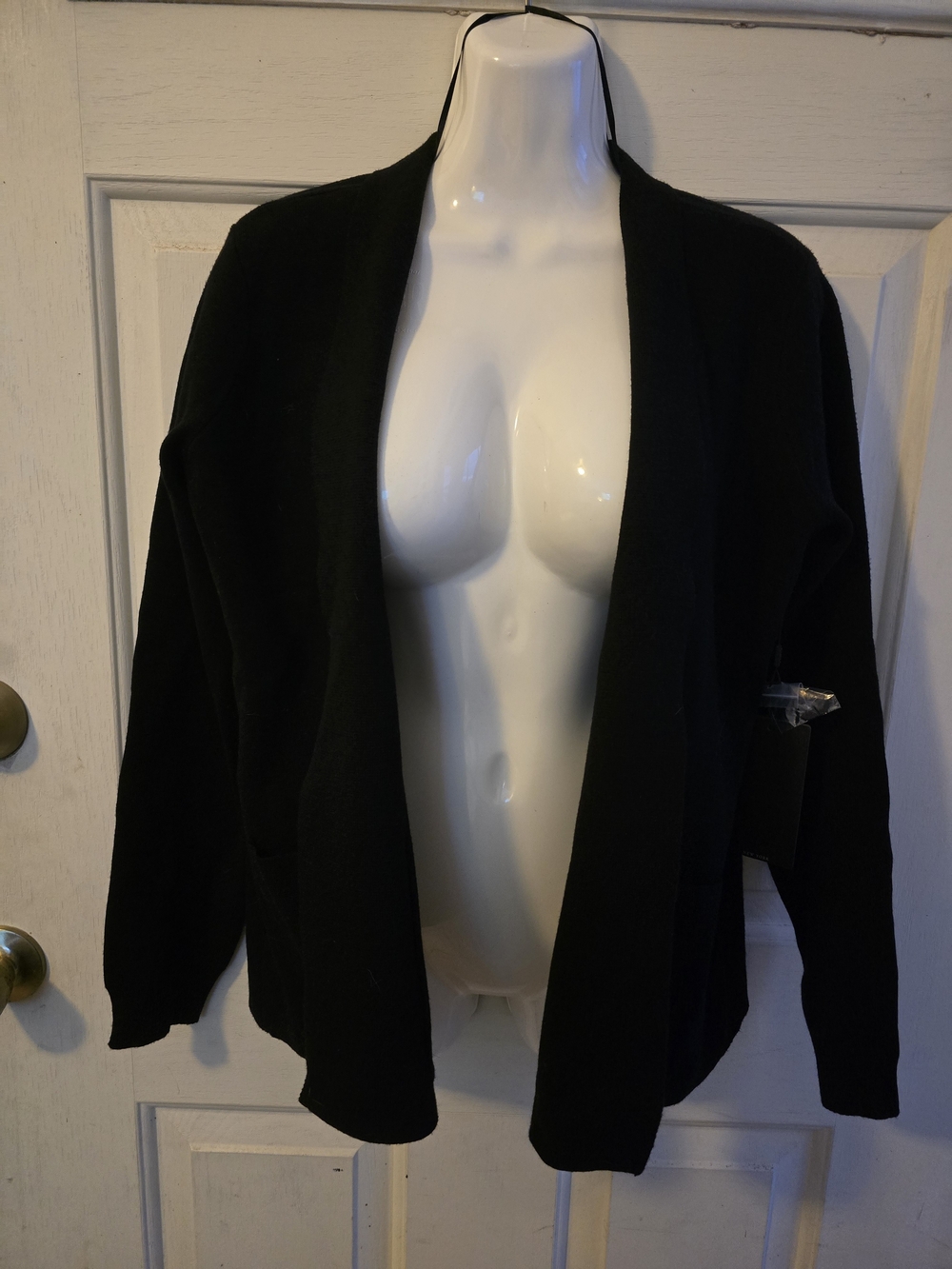 Cyrus Black Open-Front Women's Cardigan
